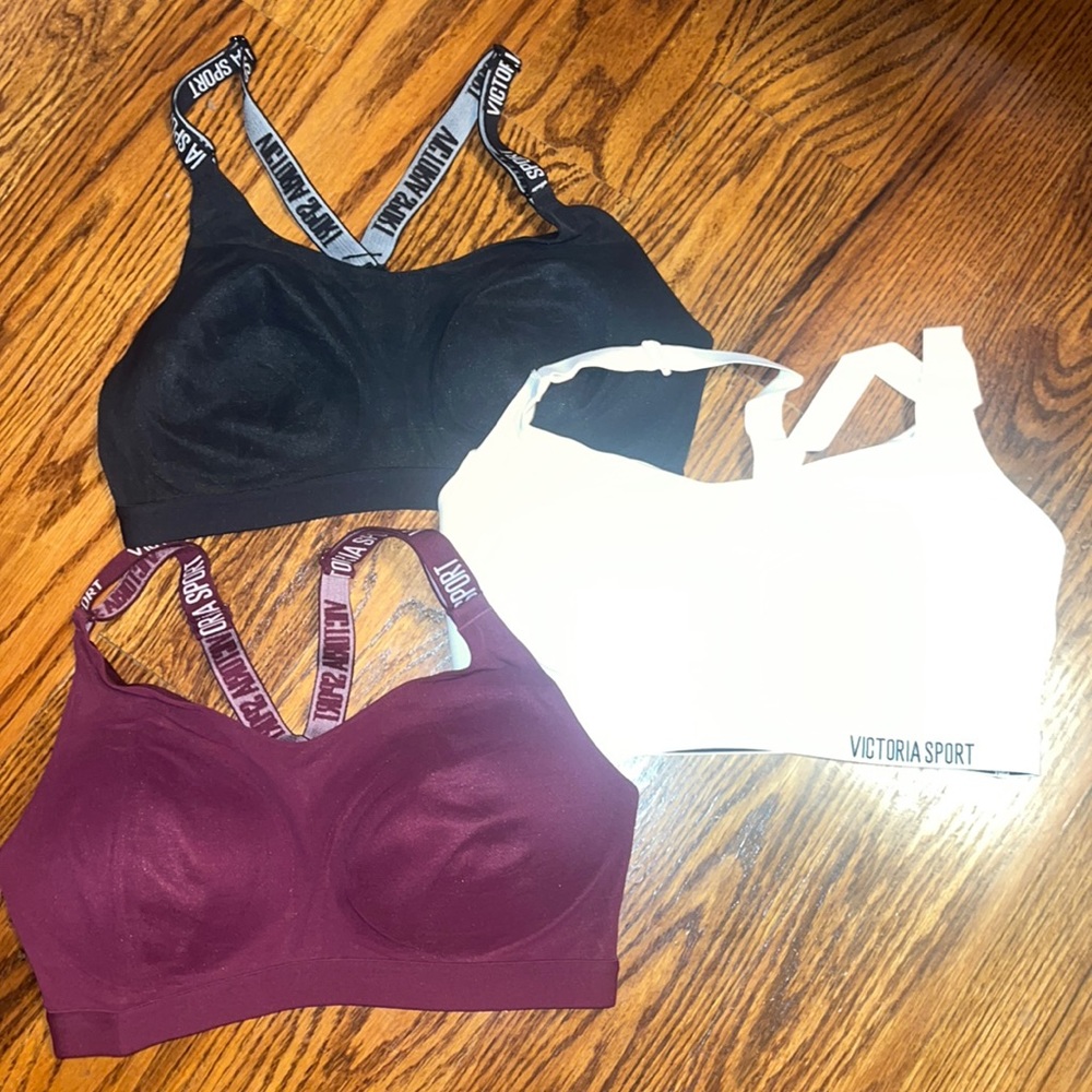 Bundle of 3 Victoria’s Secret sport bras 34D